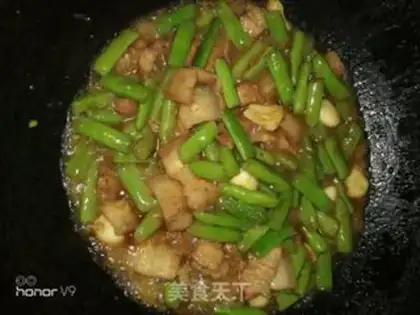 Make Five flowers and four beans step 6