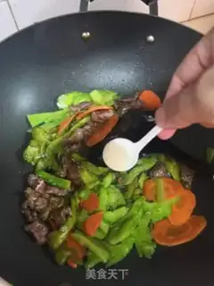 Make Scrambled beef step 4
