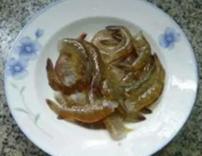 Make Shrimp fried lentils step 1