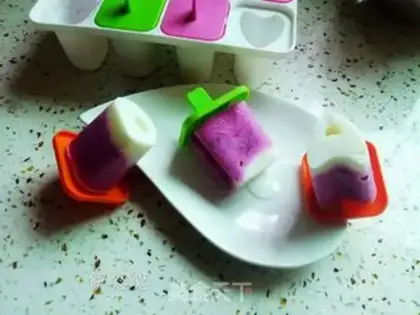 Make Red Fire Dragon Popsicle step 5