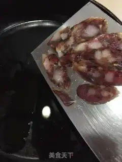 Make Peanut bud and sausage step 4