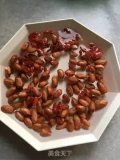 Make Pumpkin peanuts and snow chicken soup step 3