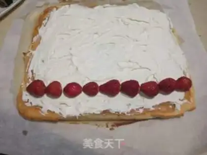 Make Strawberry roll step 10