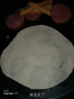 Make Egg ham grab cake step 1