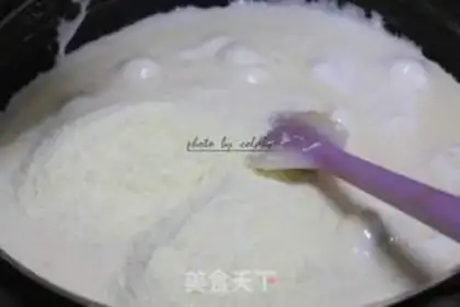 Make Strawberry souffle step 2