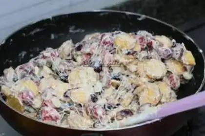 Make Strawberry souffle step 5