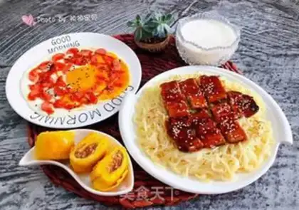 Make Eel noodles step 10