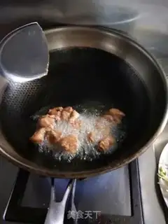 Make Pineapple makes fried bones step 5