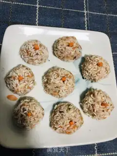 Make The rice meatballs step 6
