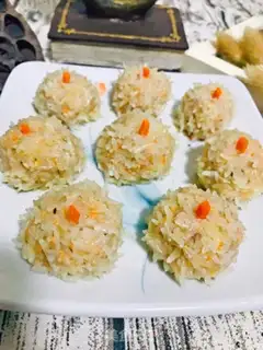 Make The rice meatballs step 7