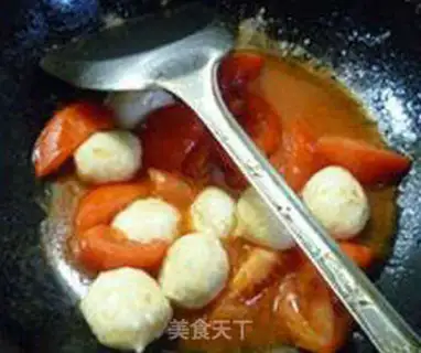 Make Tomato fried fish eggs step 10