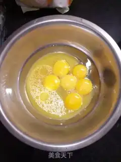 Make Orange juice cake step 1