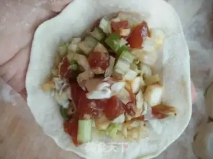 Make Piggy pork buns step 8