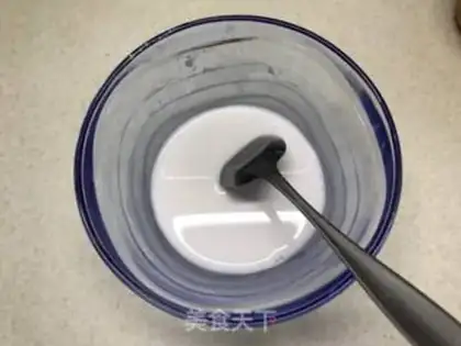 Make Peach cake step 4