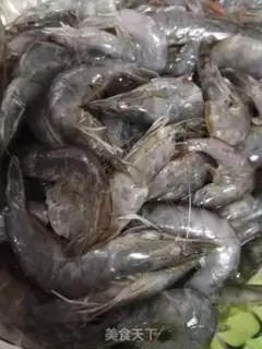 Make Snacks, greasy shrimp step 2