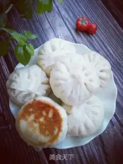 Make Piggy pork buns step 16