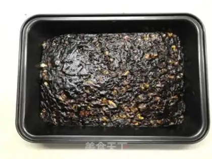 Make Peach cake step 12