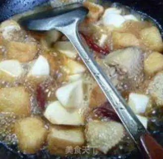 Make The tofu is burning on the wings step 13