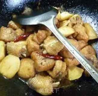 Make The tofu is burning on the wings step 14