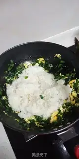 Make Sprouts of eggs and rice step 4