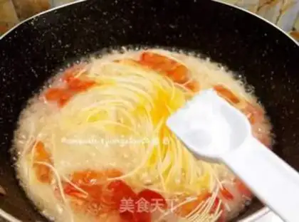 Make Tomato noodle step 5