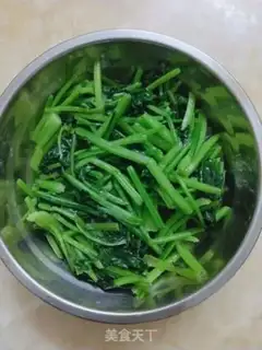 Make Scrambled spinach step 5