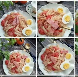 Make Ham tomato pasta step 0