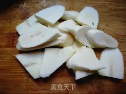 Make The broccoli is made white step 0