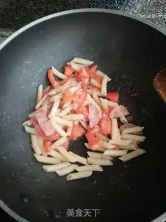 Make Ham tomato pasta step 12