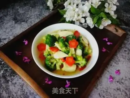 Make The broccoli is made white step 7