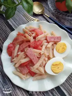 Make Ham tomato pasta step 13
