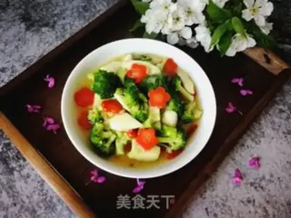 Make The broccoli is made white step 9