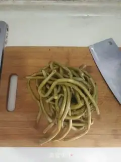 Make Sour bean horn step 0