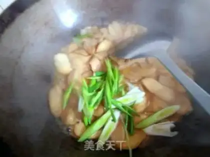 Make Apricot pepper fried eggs step 8
