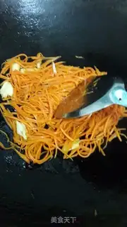 Make Carrot fried eggs step 3