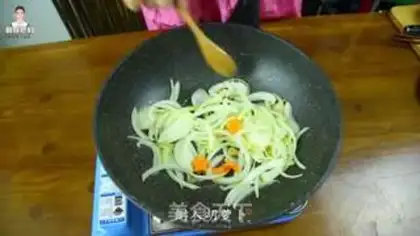 Make Korean beef roll sprouts step 8