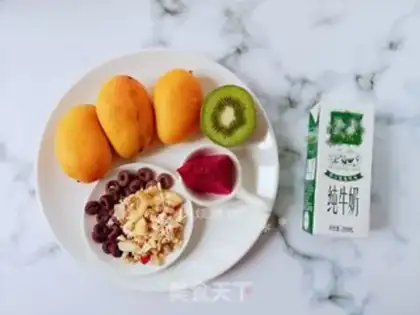 Make A mango milkshake step 0