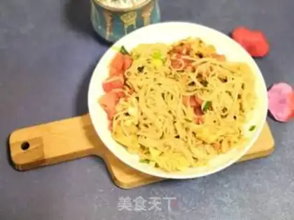 Make Tomato egg noodles step 10