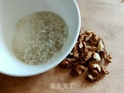 Make Peaches and rice step 2