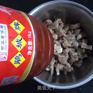 Make Spicy beef radish step 2