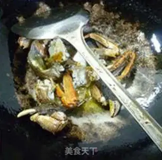 Make Crab pasta and lentils step 4