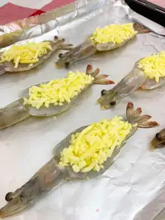 Make Cheese shrimp step 3