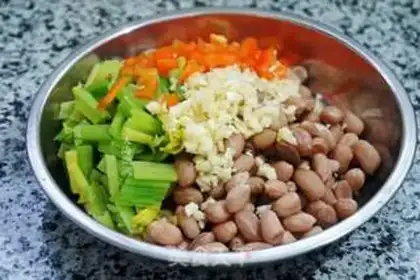 Make Peanut rice celery step 5