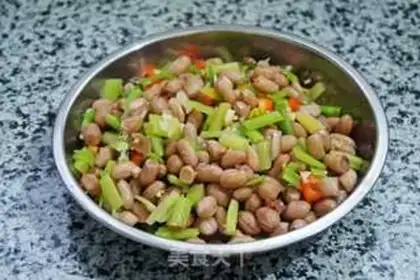 Make Peanut rice celery step 6