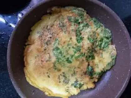 Make Mint omelet step 5
