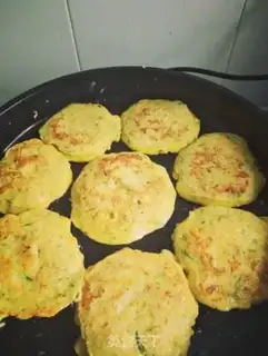 Make cucumber eggcake step 4