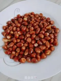 Make Little oiled peanut rice step 6