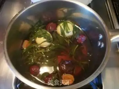 Make Leafgrass eggs, black sugar step 6