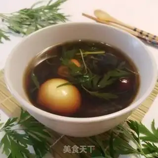 Make Leafgrass eggs, black sugar step 7