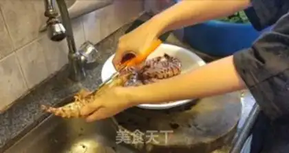 Make Garlic veggie shrimp step 0